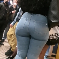 Candid brunette PAWG with a thicc booty in tight jeans caught several times Thicc Jeans by Lloyd.mp4-2022-07-21-15h35m13s148.jpg
