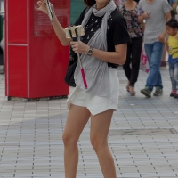 Candid sexy girls in skirts and dresses in public 98482383@N03_21323541893_Anchors on Her Top 3.jpg