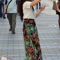Candid sexy girls in skirts and dresses in public 98482383@N03_21492001634_Very Cute Tourist 4.jpg