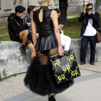 Candid sexy girls in skirts and dresses in public candidsexystreet_36597949694_Asian beauty in transparent dress and high heels 4.jpg