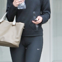 Leggings Cameltoe Spandex Seethrough Bulge Mix_A641BFC.jpg