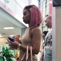 Smoking hot candid pink haired ebony dime has the booty, camel toe and pokies out 858-cameltoe-video-candid-ass-cheeks-booty-in-public-voyeur-girl-sexy-ebony-thot-recorded.mp4-2022-07-24-15h23m42s007.jpg