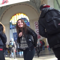 2 hot teens with tight asses in jeans
