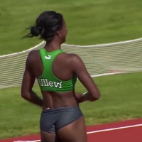 Khaddi Sagnia hot track athlete
