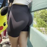 Sexy candid Latina babe with a great ass and vtl in spandex shorts at an amusement park (horizontal) Horiz (1).MP4-2023-07-29-10h46m47s319.jpg