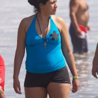 Thick candid babe at the beach with a big booty and vpl in spandex shorts mironsex66 - Milfs in bikini on the beache - 0018fij4qiyo-o.jpg