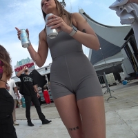 Candid sexy blonde party chick with camel toe, vtl and a sexy round ass in a spandex shorts onesie outfit Pro Shorts - Mf2 - Grey 1 Piece Toe-1.m4v-2023-07-30-11h01m13s237.jpg