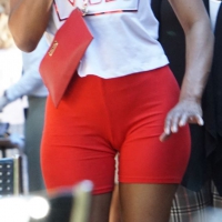 Ebony camel toe
