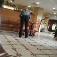 Waitress booty