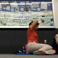 Fat ass at the gym