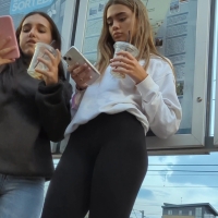 Beautiful candid teen at the train station in black leggings with a tight peach 6-3.mp4-2024-08-07-15h13m27s710.jpg
