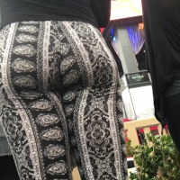 Mixed girl with a nice ass