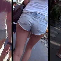 Cheeky teen