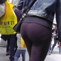 Latina with a delicious booty