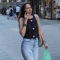 Tight jeans babe