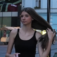 Slim babe
