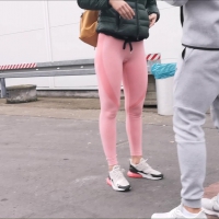 2 sexy girls in leggings