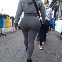 Latina with a fat bubble