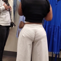 Crazy shaped black lady