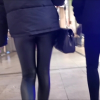 Teen trio at the mall