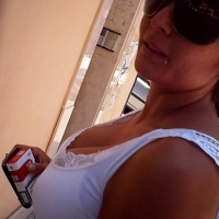 Busty candid brunette babe in yellow shorts and showing some cleavage serpiente567 - big busty promise 2. - 0020shot0093.jpg