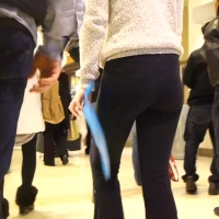 Pretty babe at the mall