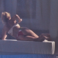 Shakira out on a boat in a thong bikini showing her great booty 9.jpg