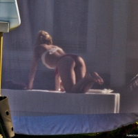 Shakira out on a boat in a thong bikini showing her great booty 14.jpg