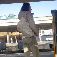 Candid Eastern European babe with a nice booty in leggings waiting for the train Eastern EU Chick.mp4-2024-08-18-07h13m04s449.jpg