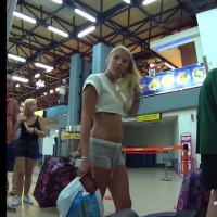 2 airport babes