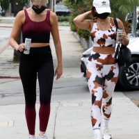 Vanessa Hudgens in cow-print crop top and leggings with GG Magree in Los Angeles vanessa-hudgens-sports-cow-print-crop-top-and-leggings-as-she-hits-the-gym-with-bff-gg-magree-in-los-angeles-180821_3.jpg