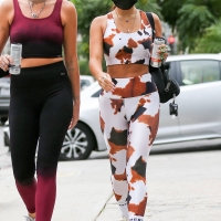 Vanessa Hudgens in cow-print crop top and leggings with GG Magree in Los Angeles vanessa-hudgens-sports-cow-print-crop-top-and-leggings-as-she-hits-the-gym-with-bff-gg-magree-in-los-angeles-180821_7.jpg