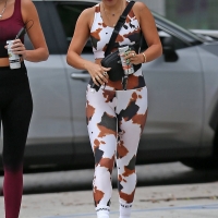 Vanessa Hudgens in cow-print crop top and leggings with GG Magree in Los Angeles vanessa-hudgens-sports-cow-print-crop-top-and-leggings-as-she-hits-the-gym-with-bff-gg-magree-in-los-angeles-180821_6.jpg