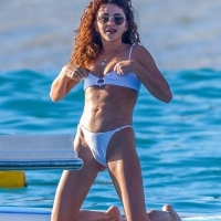 Sarah Hyland paparazzi pictures of her in a bikini while partying on a boat Sarah_Hyland_5661689_BestEyeCandyCOM.jpg