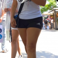 Sexy candid milf in Adidas spandex shorts sbdca331 - Candid creepshots front and back 029 - 0065029-065.jpg