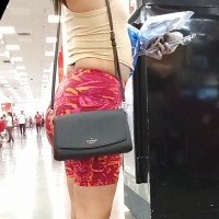 Candid milf with a nice ass in colorful spandex shorts and hard nipples sbdca331 - Candid creepshots front and back 029 - 0102029-102.jpg