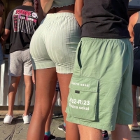 Beautiful candid black teen wit...
