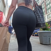 Black leggings phatty