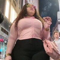 Thick nerdy ebony