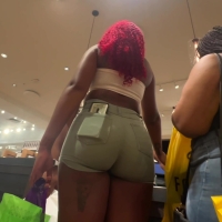 Candid sexy red haired ebony babe with a big booty stuffed into tight green shorts Blackie shorts_Full HD 1080p.mp4-2024-08-21-16h54m30s568.jpg