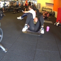 Nice view at the gym