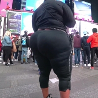 Monster black booty