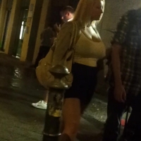 German babe with bouncy boobs