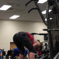 Nerdy gym booty