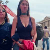 Candid pretty girl with nice boobs bouncing and showing cleavage _NotMe TCZ 2025 - The cutie and her bodyguard.mp4-2025-08-31-09h43m15s352.jpg
