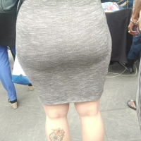 Grey skirt booty (part 2)