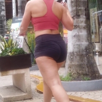 Powerwalking tease