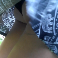 Quick upskirt peek