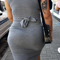 Candid thick brunette chick with a big booty and vtl in a tight grey dress 389-Bubble Ass Babe on Gray Dress With Visible Thong Line!!!.mp4-2022-09-02-11h01m48s955.jpg