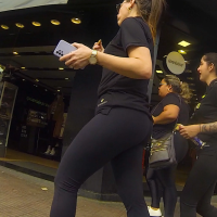 Sexy candid milf with a big round booty in tight black leggings a1.png